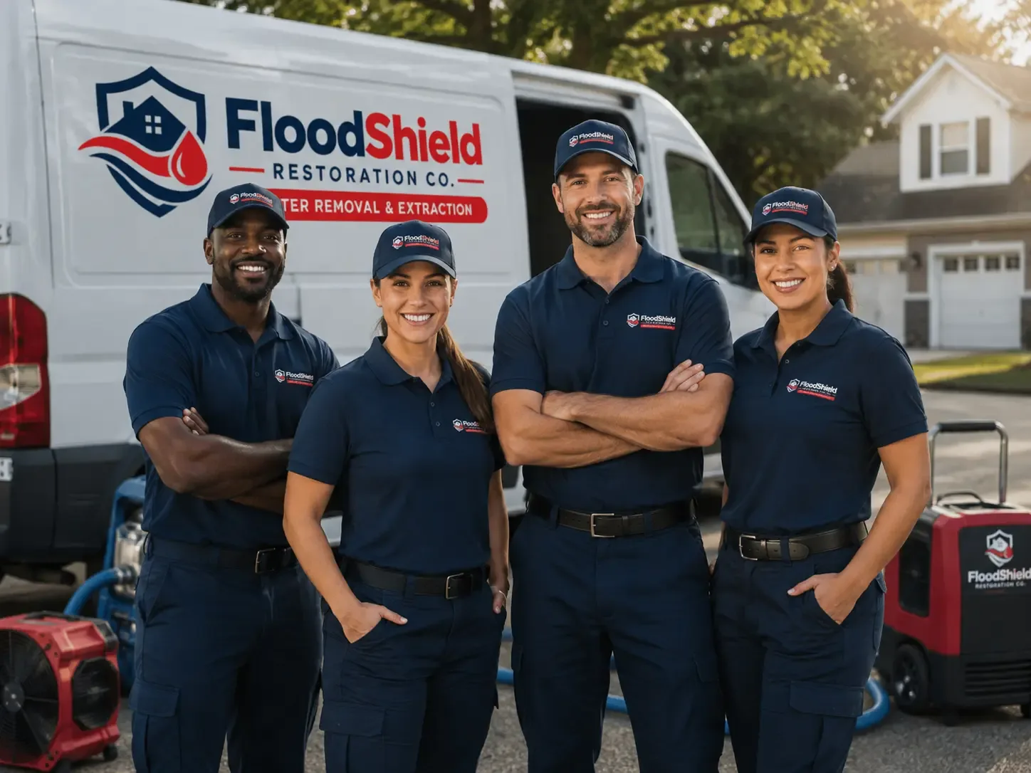 Flood Damage Restoration company in Alverton, PA